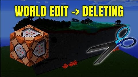 How to CLEAR LAND WITH COMMANDS in Minecraft ( Console/Bedrock)