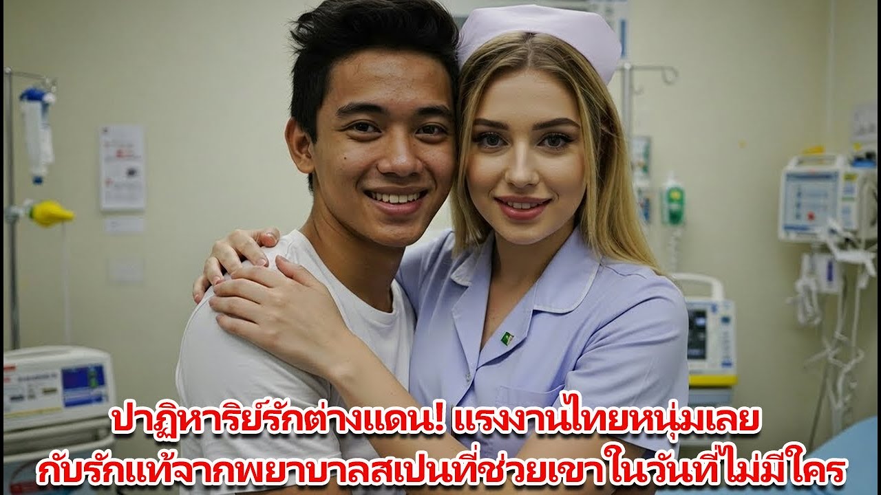 ‼️ ปาฏิหาริย์รักต่างแดน! แรงงานไทยหนุ่มเลย กับรักแท้จากพยาบาลสเปนที่ช่วยเขาในวันที่ไม่มีใคร