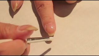 ジェルネイルのやり方：クリアジェルの塗り方　　How to coat transparent gel on nails