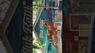 Mantap lukisan mural tandas Teluk Batik
