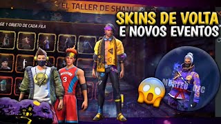 DUNK MASTER DE VOLTA, CALÇA ANGELICAL NO NOVO EVENTO E NOVA LOJA DE DESCONTOS FREE FIRE