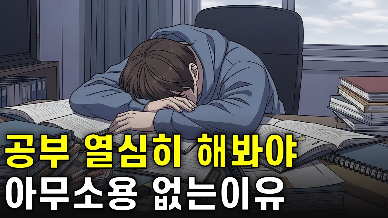 노력해도 떨어지는 자격증 시험의 배신