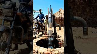 🪣 Amazing Water Pulling From a Well! 😱 #Shorts #youtubeshorts #viral #pump