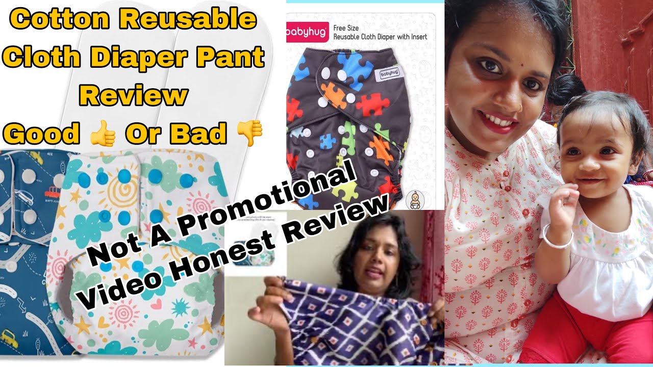 Superbottoms Freesize Uno - Reusable Cloth Diaper With Dry Feel Pads Set -  Paw-sitively Happy - Medanand