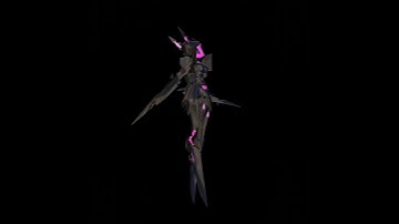 Black Lotus 360° view made in Blender.