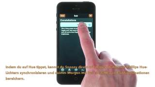 Die Snoozy Wecker-App