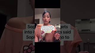 Sophia And Aya Get Into A Heated Argument  tiktok  argument twitchclips