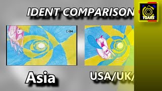 Cartoon network check it 3.0 Asia vs USA / UK / LA ident comparison (Share this video if you want!!) Resimi