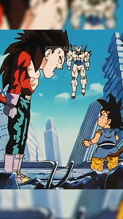 A Dragon Ball Grows Out Of Goku’s Forehead | Dragon Ball GT #shorts
