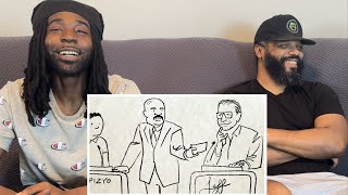 Jeff Goldblum on Family Feud - CMTOWN ANIMATED Reaction