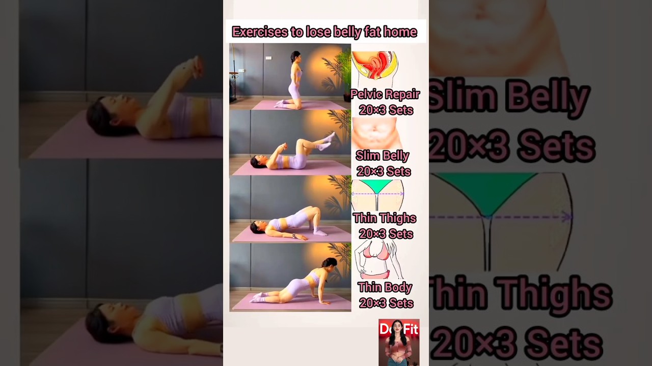 exercises to lose belly fat home#short #reducebellyfat #bellyfatloss #yoga