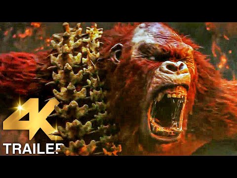 GODZILLA X KONG THE NEW EMPIRE Call For A War Trailer (4K ULTRA HD) 2024