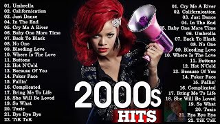 Throwback Hits Of The 1990S - 2000S Rihanna Eminem Katy Perry Nelly Avril Lavigne Lady Gaga