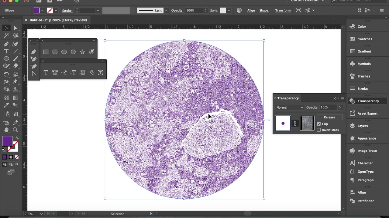 Illustrator Tutorial 10: Raster Textures - YouTube