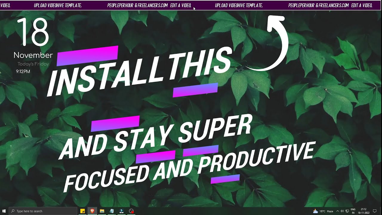 How to get scrolling reminder text on screen ?