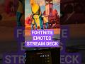 Fortnite emote buttons on Stream Deck with BarRaider SuperMacro plugin #shorts