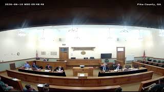Pike County Board of Commissioners 6/10/2026 RMM