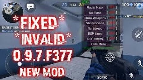 F377 100%WORKINGHACK||CRITICAL OPS 0.9.7.f377 NO ROOT+Download WALL HACK, GOD MODE, AIMBOT,  & MORE