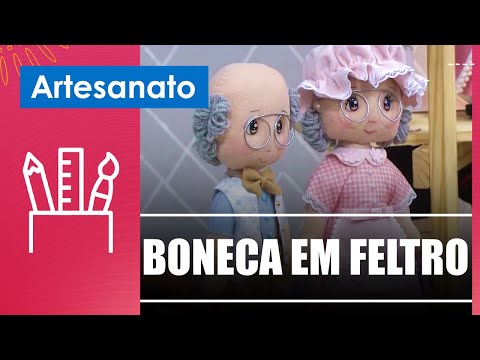 Aprenda a fazer uma linda boneca em feltro com a artesã Lana Alves – 26/07/24