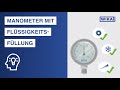 Manometer mit Flüssigkeitsfüllung | Vorteile & Einsatzbereiche