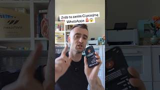 Zrób to zanim Ci przejmą WhatsAppa 🚨😱 #whatsapptips #whatsapp