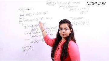 String II Computer science (C.S) II Class 12 & 11 II the maharaj institute