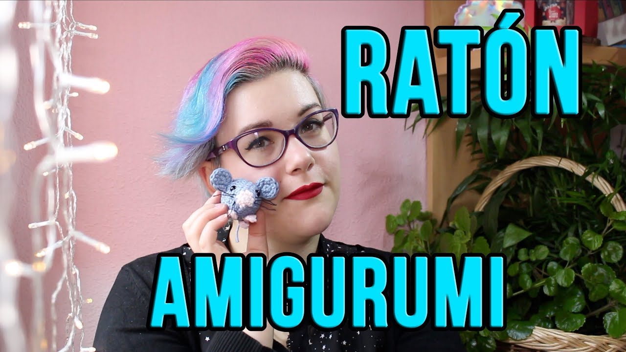 Ratón amigurumi tutorial - DIY crochet mouse - Ganchillo hasta la luna