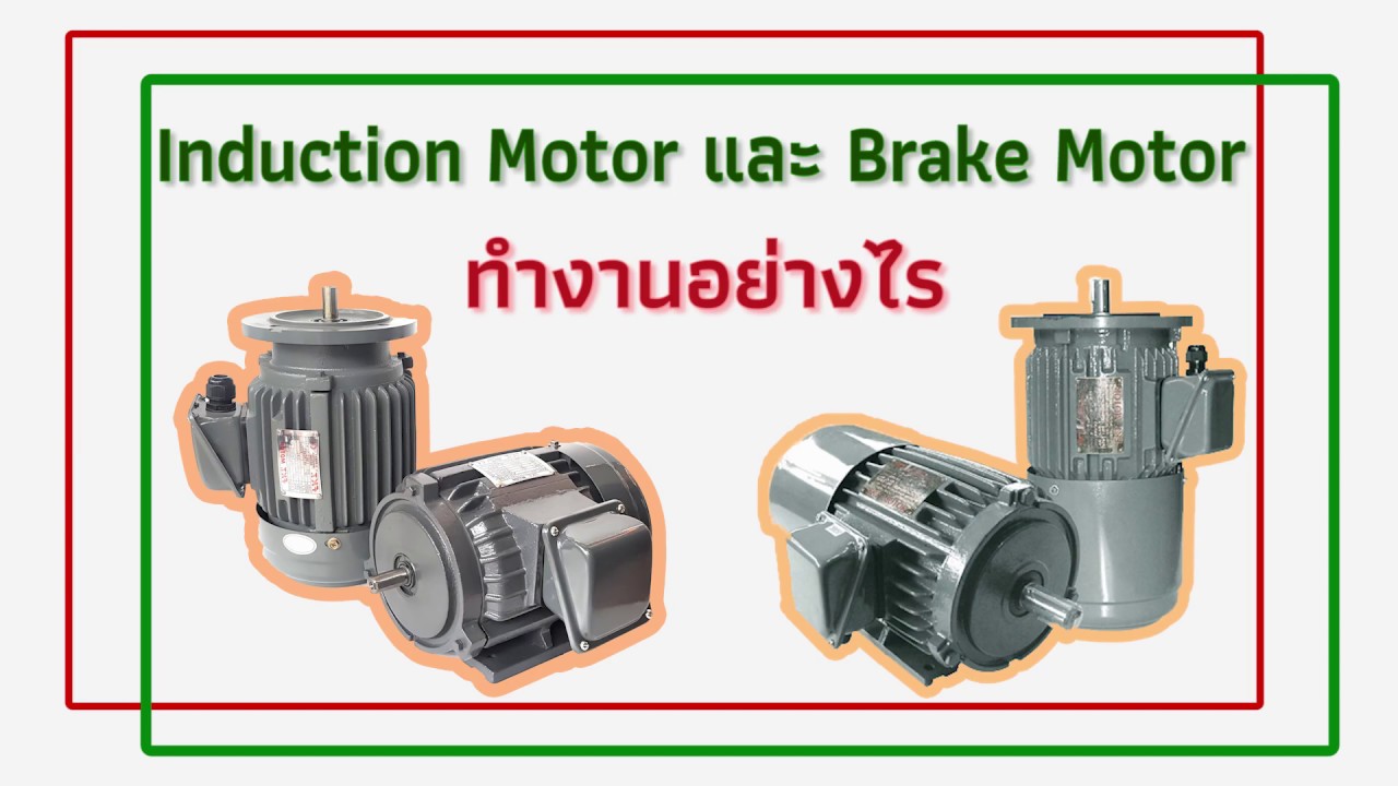 Induction Motor และ Brake Motor ทำงานต่างกันอย่างไร YouTube