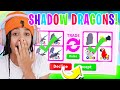 TRADING SHADOW DRAGONS ONLY In Adopt Me! Roblox