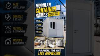 10-minute deployment, 90% shipping savings. 🏗️#foldablehouse