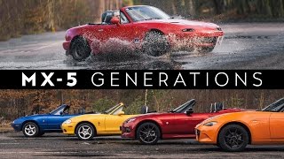 The Ultimate Mazda MX-5 Generations Review & Shoot-Out screenshot 4