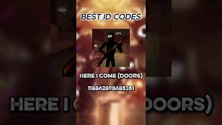 BEST ROBLOX ID CODES! 2026