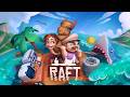 🌊 Surviving the Endless Ocean! | Raft LIVE 🦈 Building The Ultimate Raft | day 3