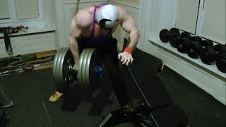 Ninjatyler - Giant 300 Lbs Dumbbell Row Hd
