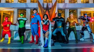 Super Hero vs Super Villain Parade Movie World