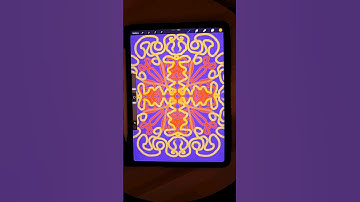 Vrxsymmetric art in Procreate! #procreateart #symmetric #procreate #art #mandala #satisfyingart