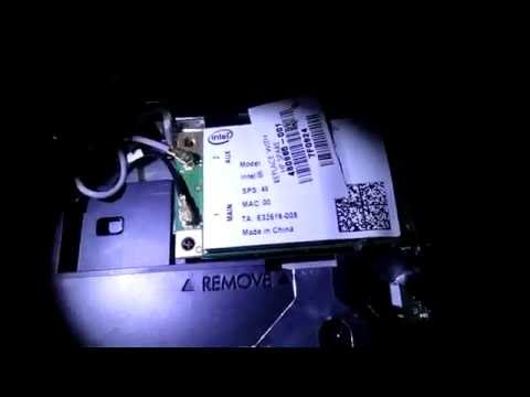 HP Pavilion dv6 NO WIRELESS WORKING Reseat wireless card ON LAPTOP NOTEBOOK