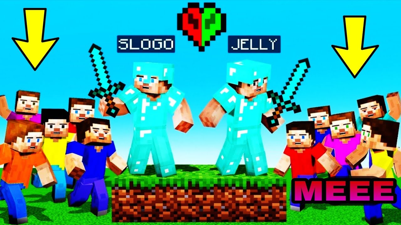 minecraft slogo jelly and kwebbelkop minecraft slogo jelly and
