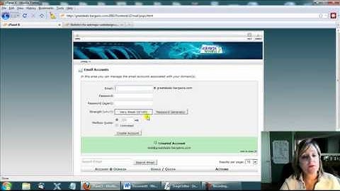 How to set up your email in the Cpanel of your hosting