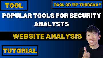 Cybersecurity Tools For SOC Analysts - Website Analysis