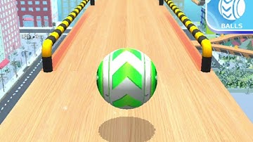 Sky Rolling Ball Gameplay - All Levels #104