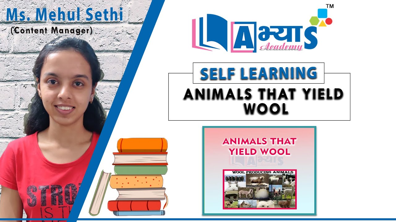 Animals that yield Wool ABHYAS Academy Ms. Mehul Sethi Chemistry