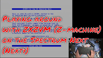 Spectrum Next Part 6 - Playing around with ZXZVM