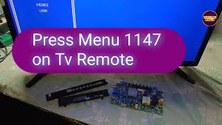 Led Tv Panel mapping &  Lvds problem solving process||Solarized picture solution in led,lcd Tv.