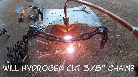 120V Hydrogen Generator Torch Cutting 3/8" Chain