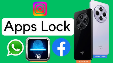 Redmi A4 5g fingerprint app lock / Redmi A4 5g me app me fingerprint lock lock kaise lagaye