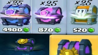 Guyz this is the best chest opening video Which include 25 arena 11 super magical chests 25 arena 11 magical chests 25 arena 11 