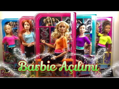 5 Adet Barbie Sonsuz Hareket Açılımı - Türkçe Barbie Videoları