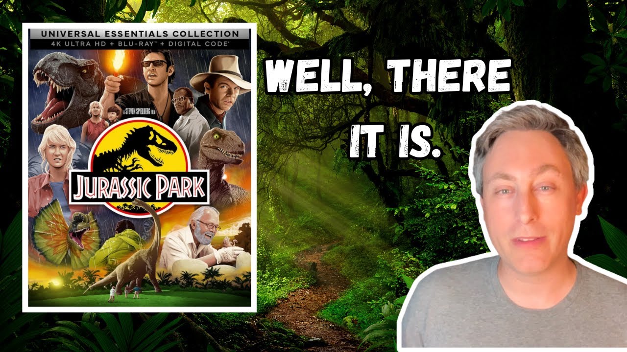 Jurassic Park 4K vs Blu-ray Comparison (HDR version) 