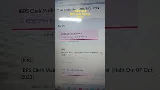 #ibpsclerk #ibps2026 #target #mocktest #testbook